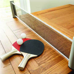 Portable Table Tennis Net With Retractable Ping Pong Post - kaivava