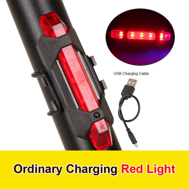 Tail Light LED USB Rechargeable - kaivava