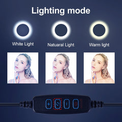 LED Selfie Ring Light USB lamp - kaivava