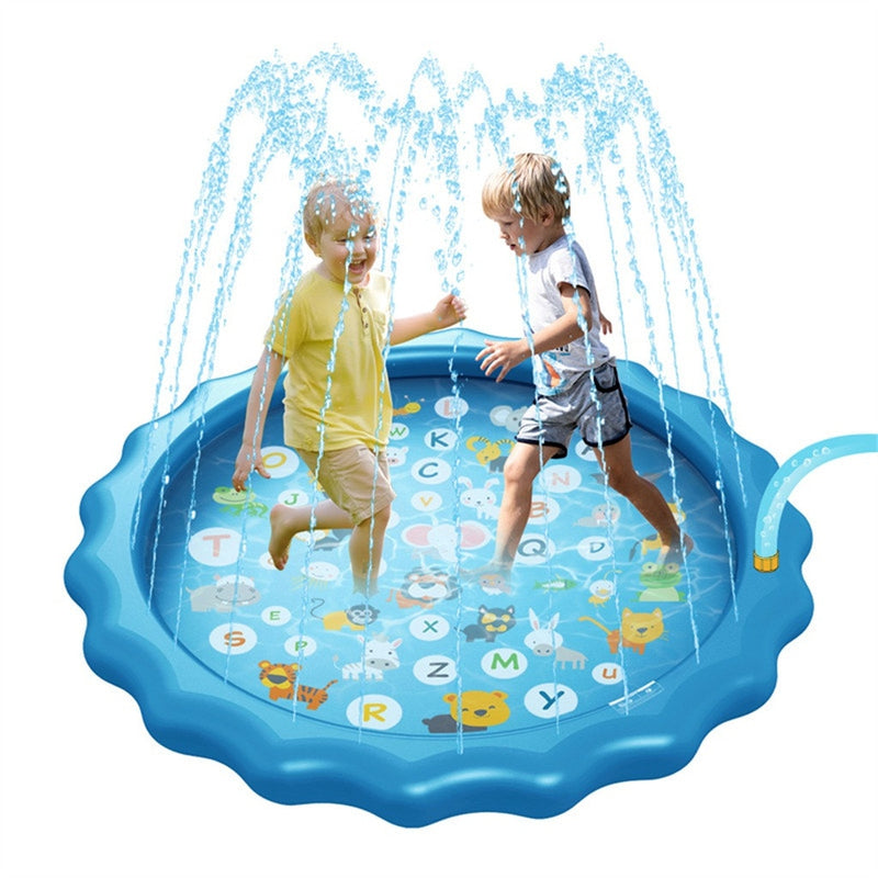 Kids Inflatable Sprinkler Water  Pool - kaivava